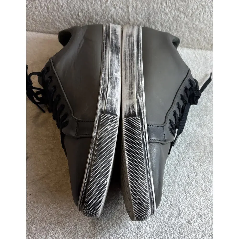 Thursday Boot Co. Premier Low Top Sneakers Distressed Grey Men's Size 11